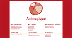 Desktop Screenshot of animagique.be
